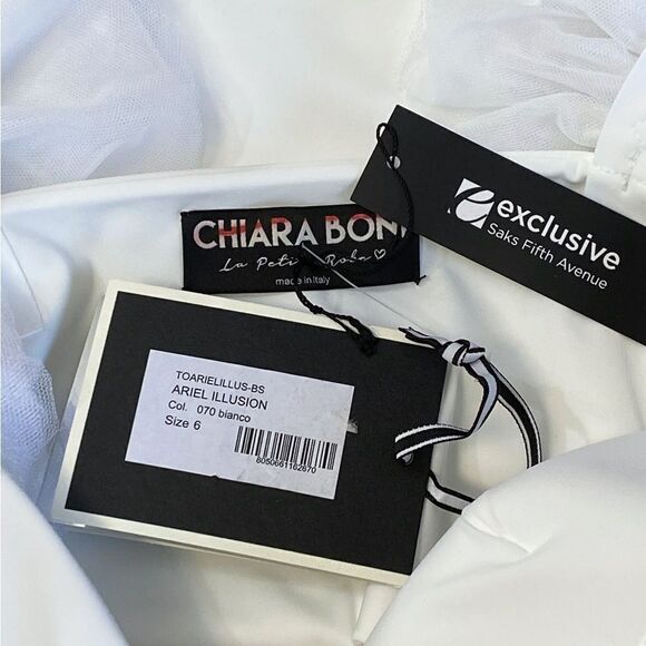 Chiara Boni La Petite Robe New Illusion Top size 6 - Picture 10 of 11